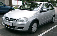 Opel Corsa tredørs (2003–2006)