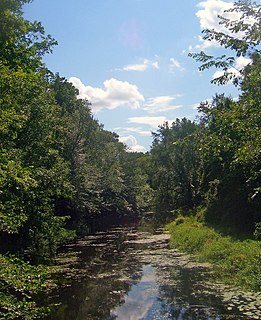 Otter Kill river in the United States of America