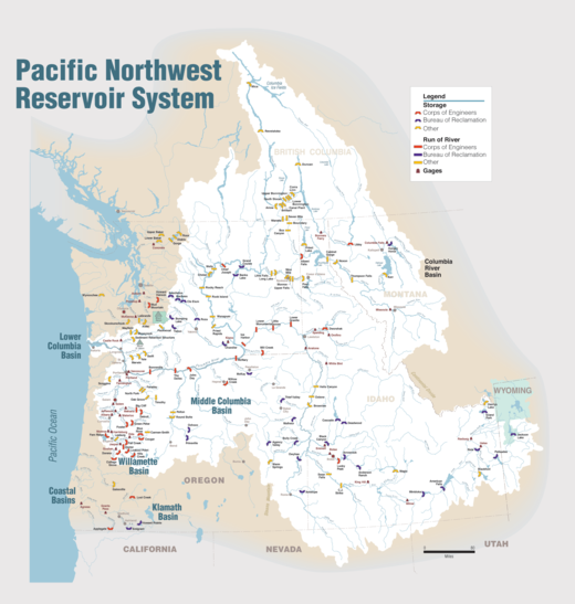 Pacific Northwest River System