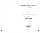 Les inscriptions de Salmanasar II roi d'Assyrie (860-824), 1890