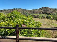 Vista desde la Fuente de la Morera en Geldo.