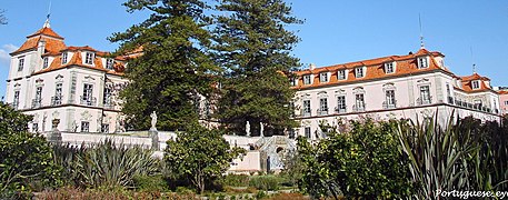 Palace of the Marquês de Pombal in Oeiras