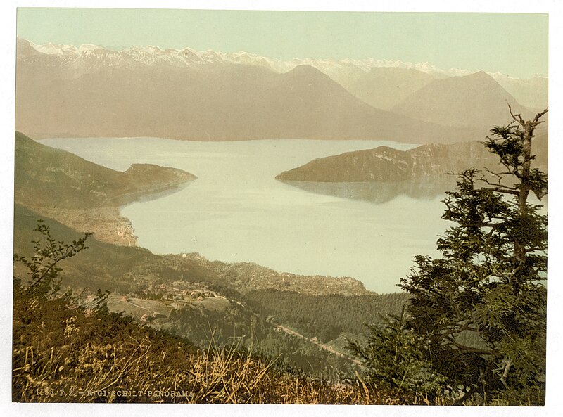 File:Panorama of Rigi Schilt and the Lake of Four Cantons, Rigi, Switzerland-LCCN2001703171.jpg