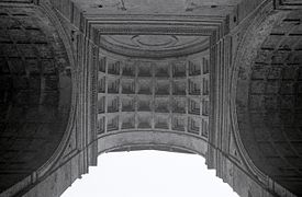 Detalle arcos de la fachada lateral
