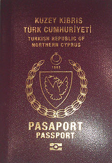 Passport of the Turkish Republic of Northern Cyprus Passport Northern Cyprus.jpg