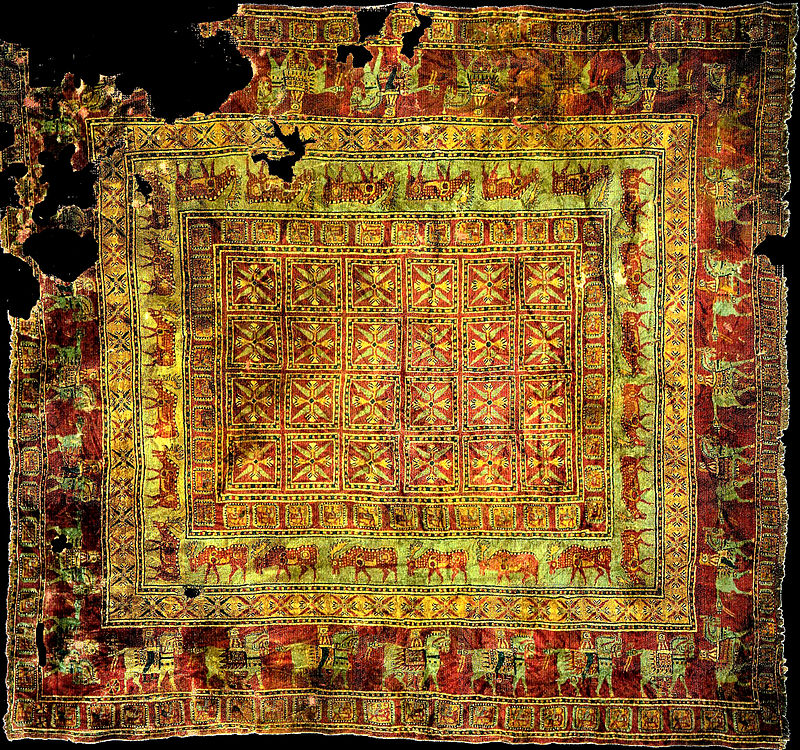 Vervorming voorbeeld rots Perzisch tapijt - Wikipedia