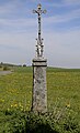 Čeština: Kříž v obci Pelechy English: Cross in the village Pelechy, Czech Republic.