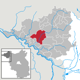 Kaart van Perleberg