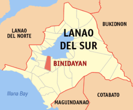 Binidayan na Lanao do Sul Coordenadas : 7°48'N, 124°10'E