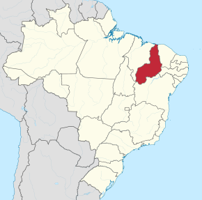 Kart over Piauí