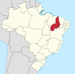 Localização do Piauí no Brasil