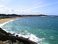 Beach in Saint-Coulomb, France