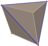 Triakis tetrahedron, pentagonal icositetrahedron and disdyakis triacontahedron.