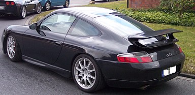 ポルシェ・996 GT3（前期）リア