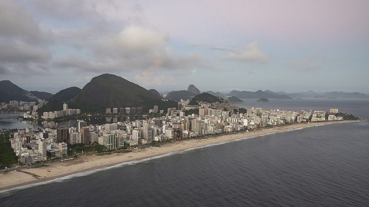 A Walk in Rio de Janeiro Along Copacabana and Ipanema Beaches