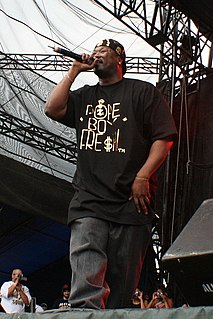 Patrick Earl Houston, better known by his stage name Project Pat, is an American rapper from Memphis, Tennessee. He is the older brother of Juicy J, the co-founder of Three 6 Mafia.