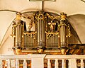 Orgel van de Protestant (Evangelisch-Reformiert) Baselga de Arlez in Ardez.