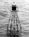 Der Leuchtturm Pulaski Shoal Light markierte eine Untiefe im Nordosten der Dry Tortugas