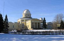 La ĉefa konstruaĵo de la Observatorio Pulkovo