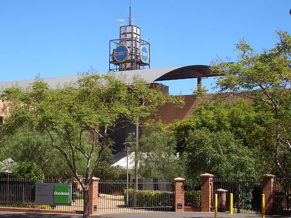 TEN, Network 10's corporate headquarters in Pyrmont, Sydney