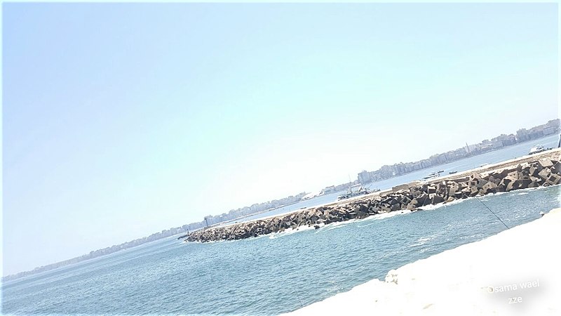 File:Qaitbay castle alexandria beach.jpg