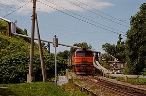Sakhalin Railway in Kholmsk