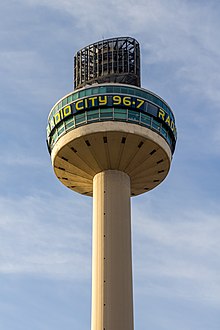 Radio City Tower, home to Radio City and Greatest Hits Radio Radio City Tower, Liverpool.jpg