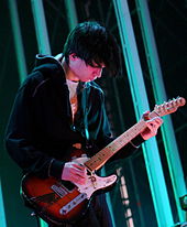 Jonny Greenwood, à Barcelone, Espagne, en 2008.