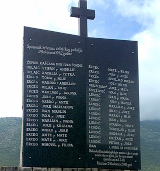 <span class="mw-page-title-main">Makarska massacre</span> 1942 mass murder of Croat civilians