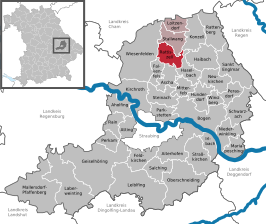 Kaart van Rattiszell