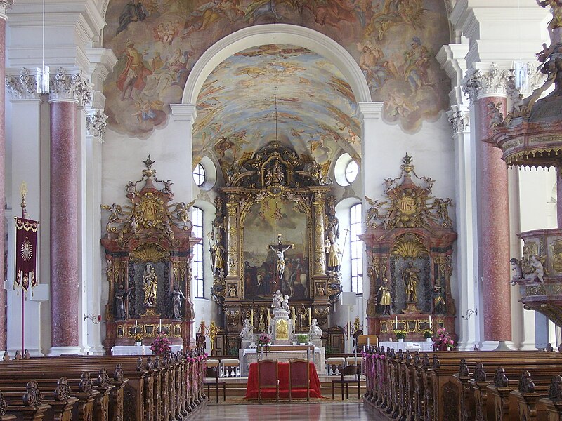 File:Ravensburg Kloster St. Peter & St. Paul Innen Chor 2.JPG