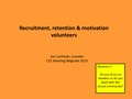 Thumbnail for File:Recruitment, retention &amp; motivation volunteers.pdf