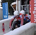 Deutsch: Vorletztes Saisonrennen im Rennrodel-Weltcup der Saison 2014/15 vom 19. bis 22. Februar 2015 in Altenberg/Erzgebirge. Tag 2: Freitagstraining. English: Luge world cup race season 2014/15 in Altenberg/Germany, 19th to 22nd Februar 2015. Day 2: Friday trainings.