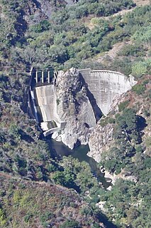 Rindge Dam Dam in Malibu Creek State Park