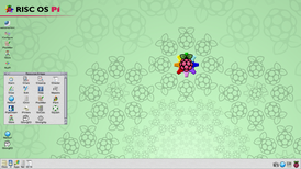 Captura de tela do RISC OS 4