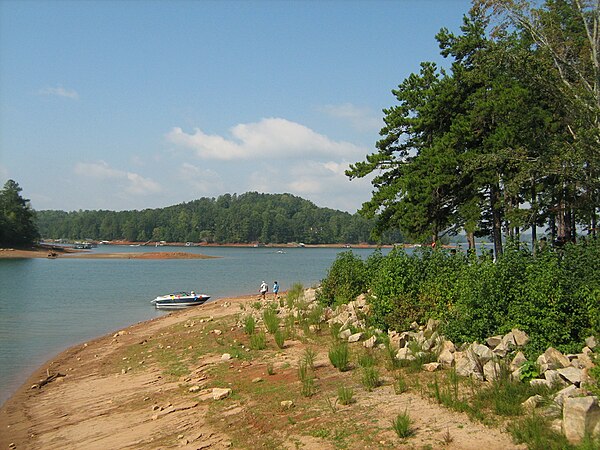 Lake Lanier at River Forks Park