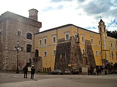Rocca dei Rettori, a castle in Benevento, southern Italy.jpg