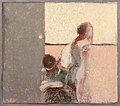 Ruggero Savinio 1970-72 - Senza titolo (olio su tela, 90x100 cm)