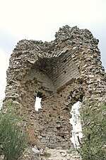 Ruines du château féodal.