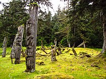 SGang Gwaay in Haida Gwaii S'Gang Gwaay Llanagaay 6332.jpg