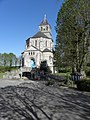 Chapelle de Notre-Dame-de-la-Peinière : façade occidentale et flanc sud