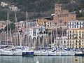 The turistic wharf in the Port of Salerno