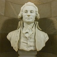 Governor Samuel Johnston presided over the Convention Samuel Johnston Bust.JPG