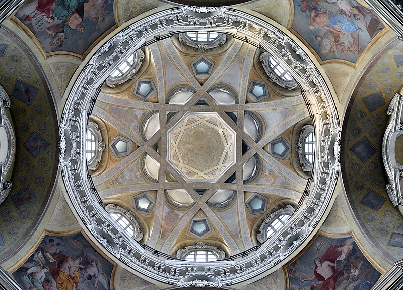 File:San Lorenzo (Turin) - Dome interior.jpg