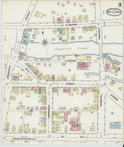 File:Sanborn Fire Insurance Map from Belvidere, Warren County, New Jersey. LOC sanborn05415 002-3.tif