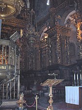 Choir and pulpit