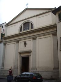 Церковь святой Луции во Флоренции, где был крещён Люлли