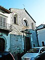 Facciata della chiesa-facade of the church