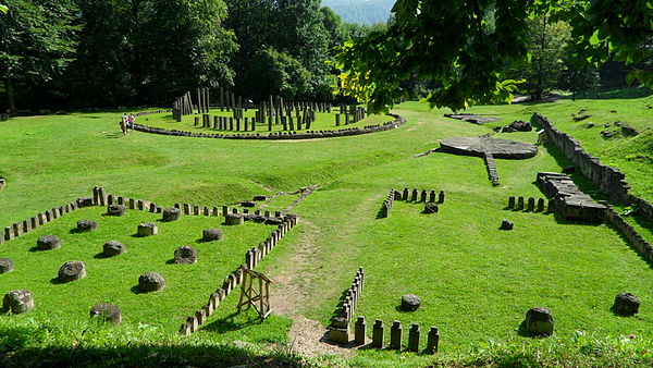 Ruins of Dacian temples