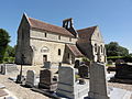 L'église Saint-Rémi et le cimetière.